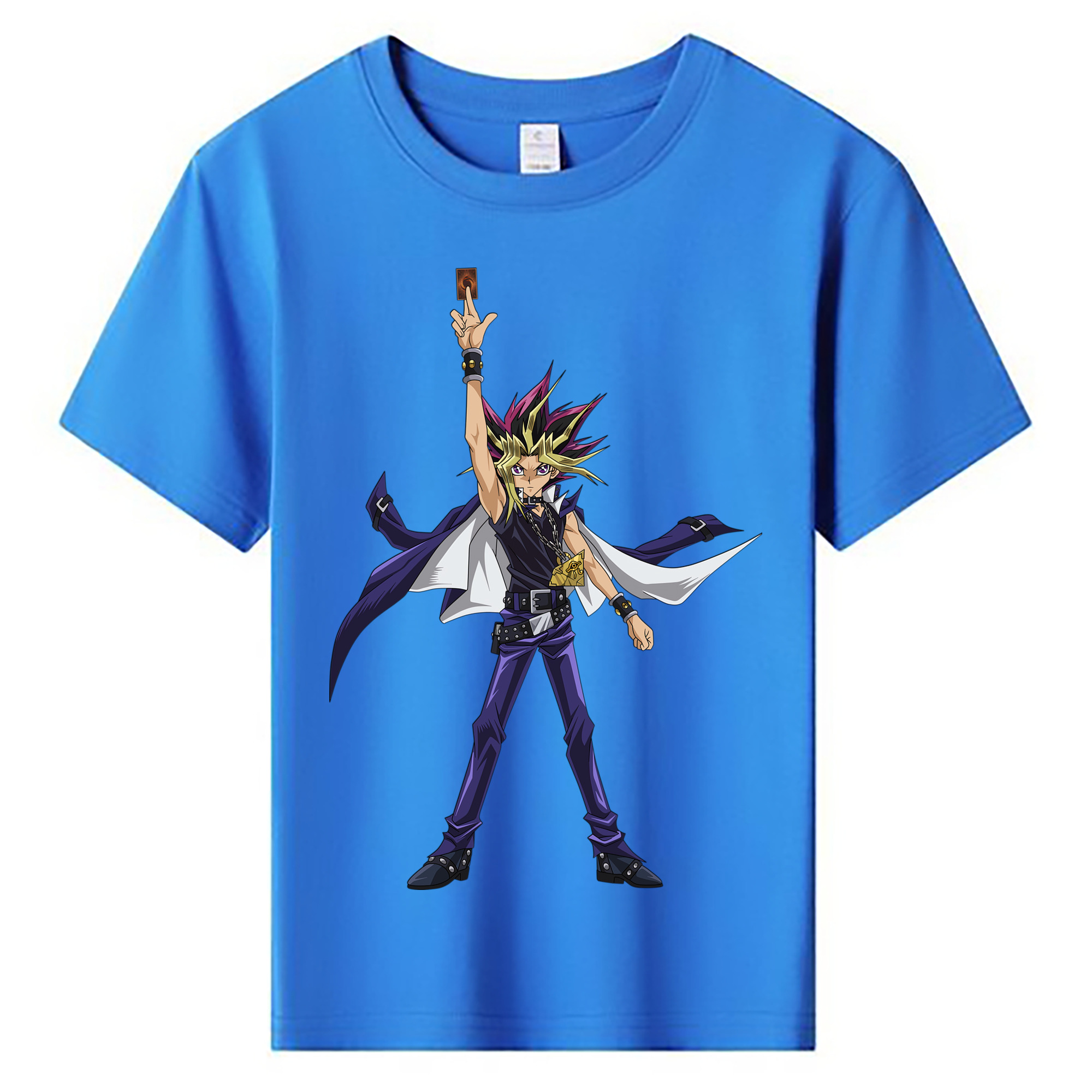 （画像用） 遊☆戯☆王 Yu-Gi-Oh! 綿100％キッズTシャツ（フロントプリント）